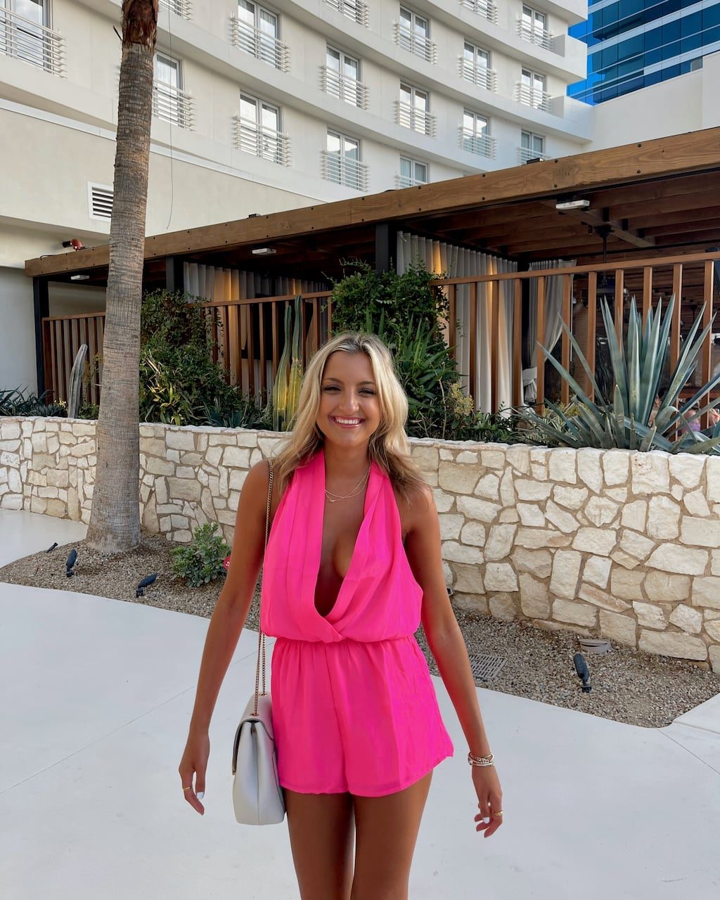 Bright Halter Neck Romper Bright Halter Neck Romper — Simple Casino Outfits