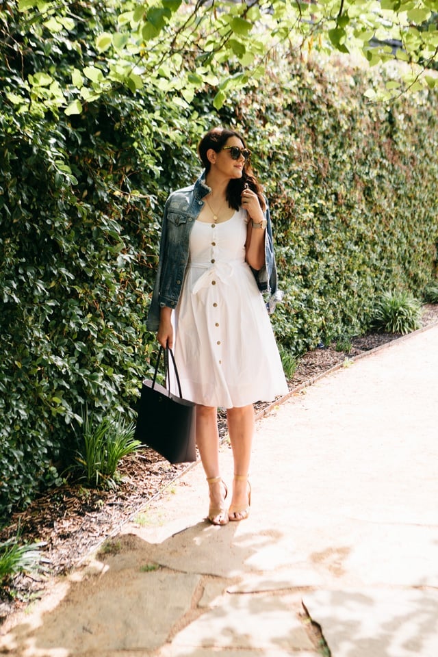 Burnt Orange Satin Slip Dress With Denim Jacket Burnt Orange Satin Slip Dress With Denim Jacket — Simple Casual Dresses Outfits