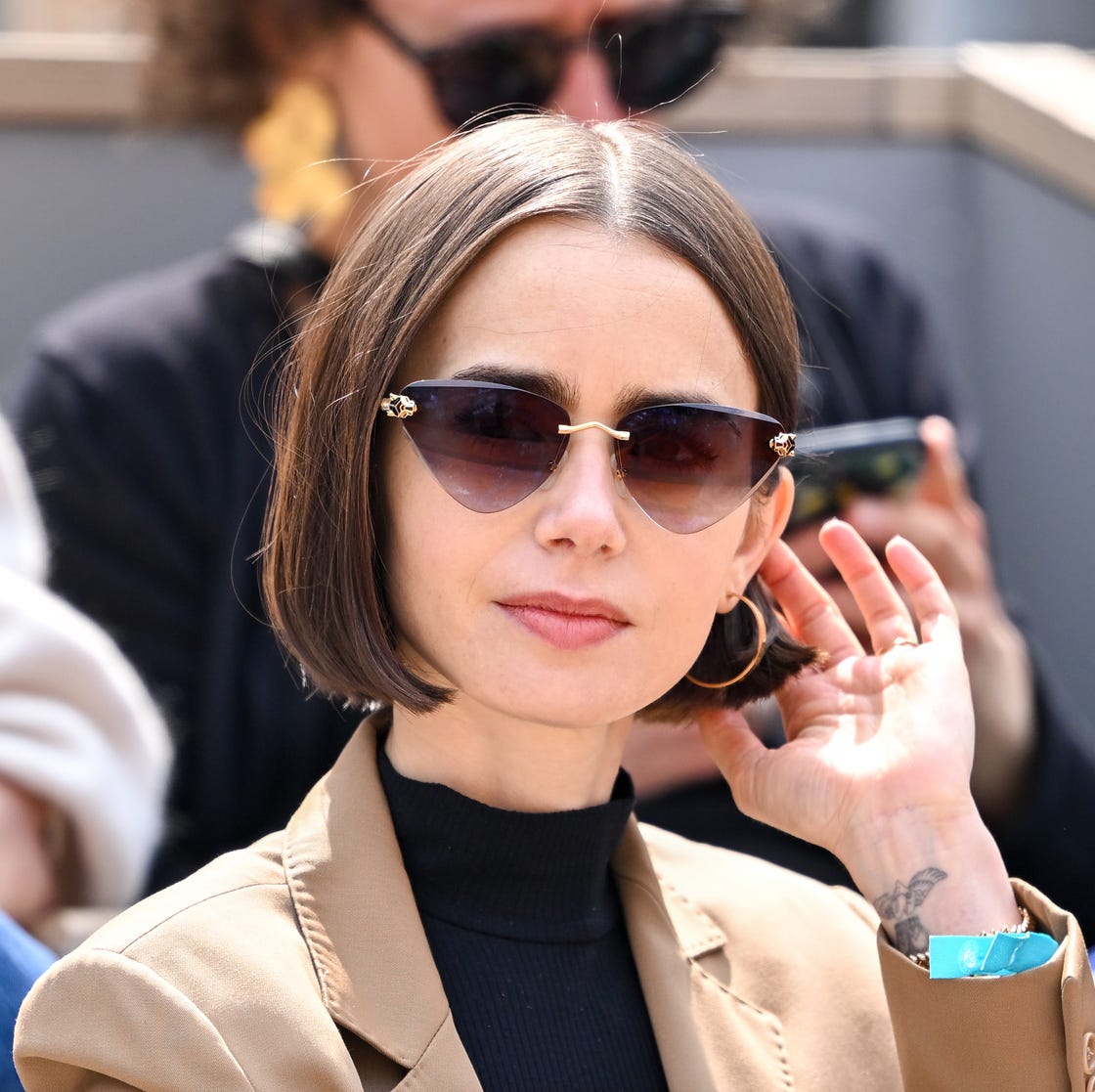 Sharp Dark Brown Chin Length Bob Sharp Dark Brown Chin Length Bob — Simple Chin Length Bob
