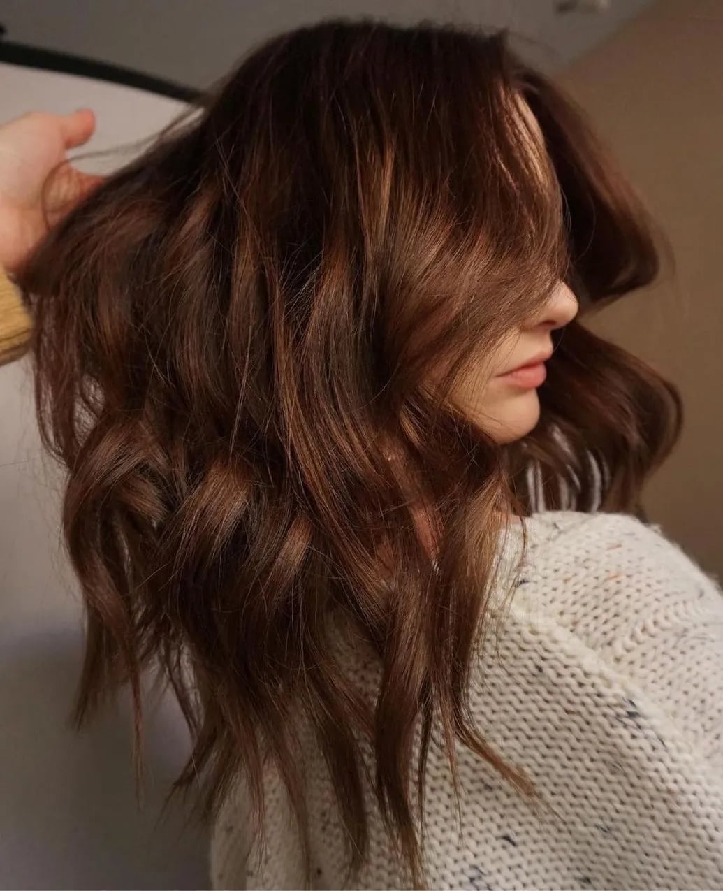 Dark Brown With No Visible Cinnamon Tones — Simple Cinnamon Hair Color