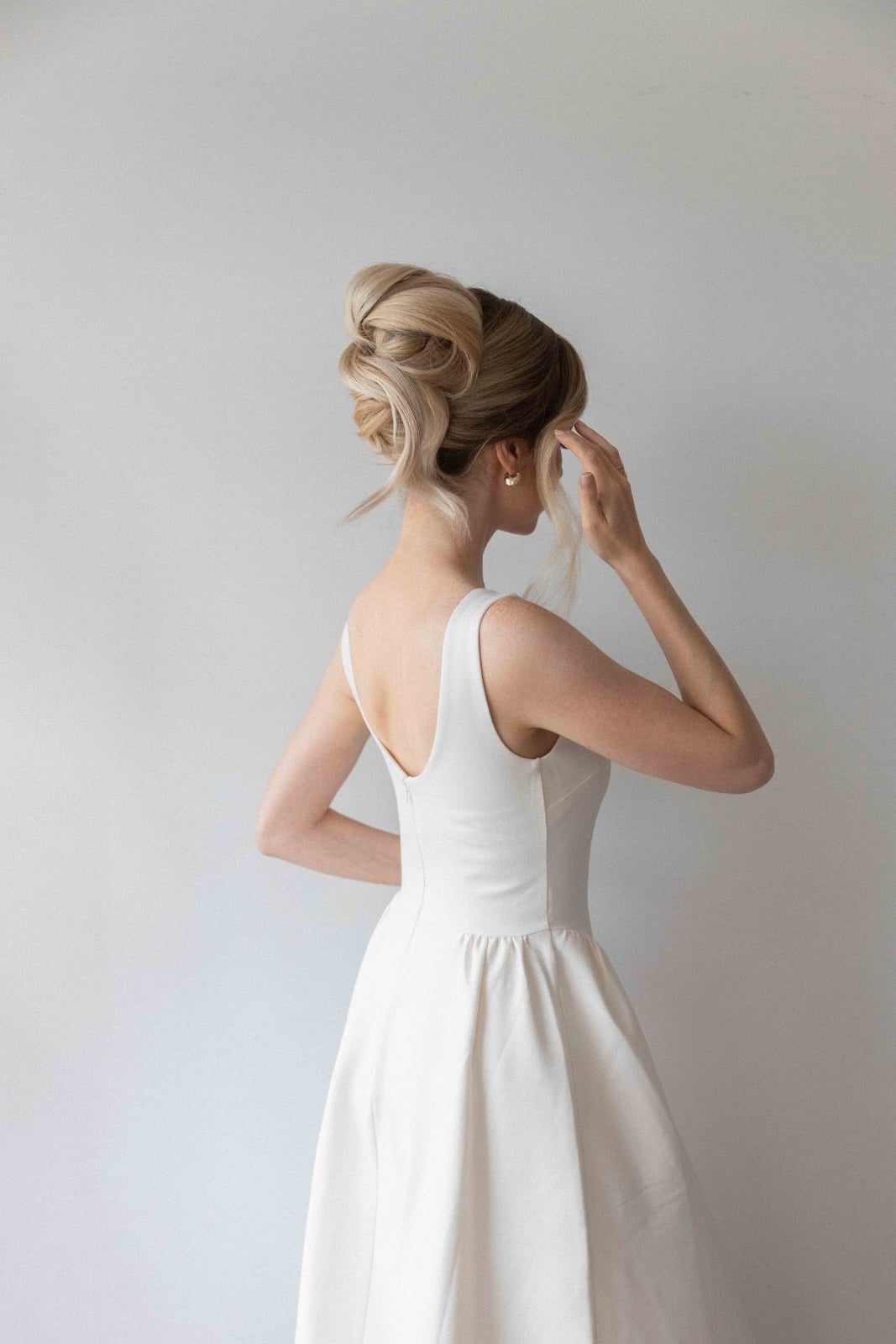 Ash Blonde Updo With Twists Ash Blonde Updo With Twists — Simple Dresses Hairstyles