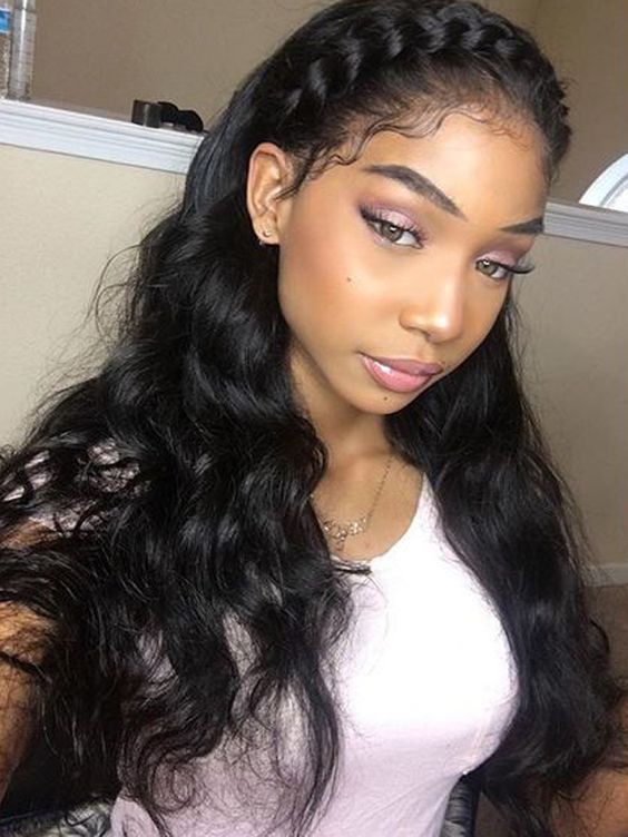 Shoulder Length Natural Curls Shoulder Length Natural Curls — Simple Frontal Hairstyles