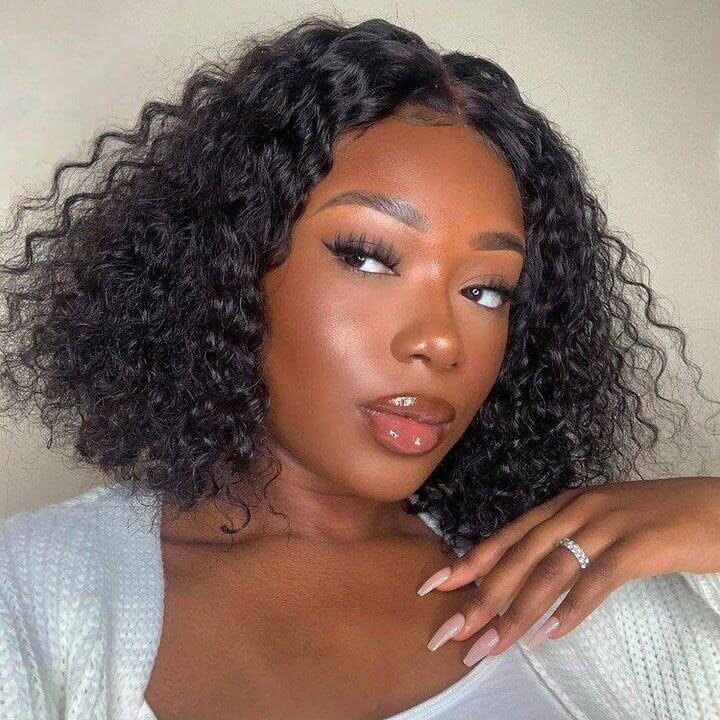 Messy Bun With Loose Curls Messy Bun With Loose Curls — Simple Frontal Hairstyles