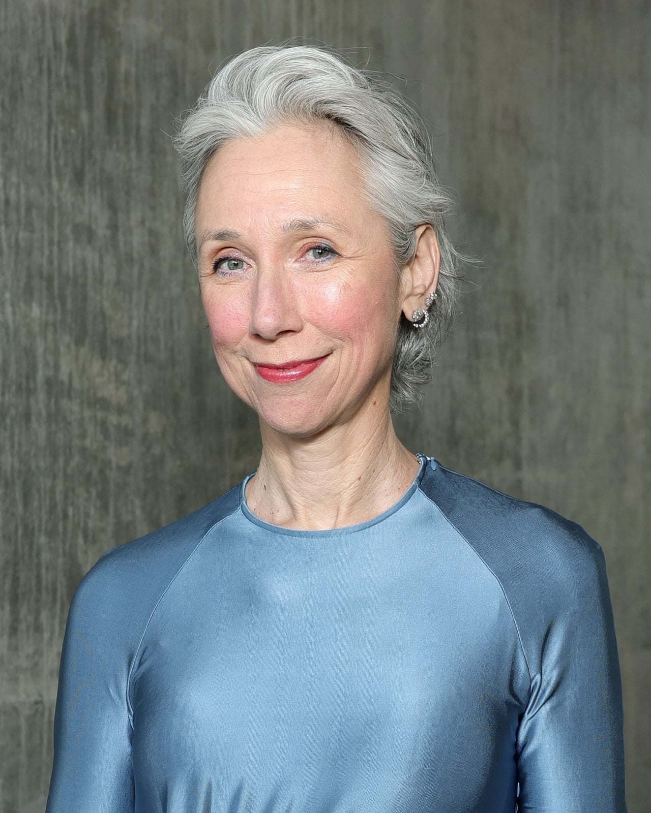 Smooth Chin-Length Gray Bob, Grey Smooth Chin-Length Gray Bob, Grey — Simple Gray Hair