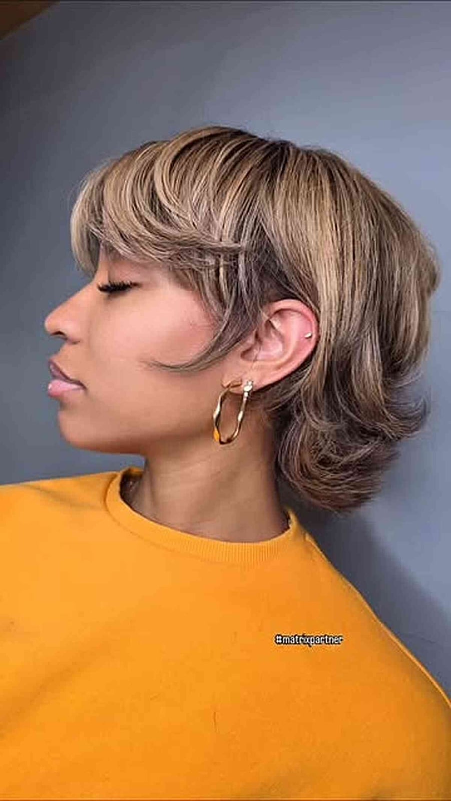 Layered Bob With Curtain Bangs Layered Bob With Curtain Bangs — Simple Haircuts for Black Women