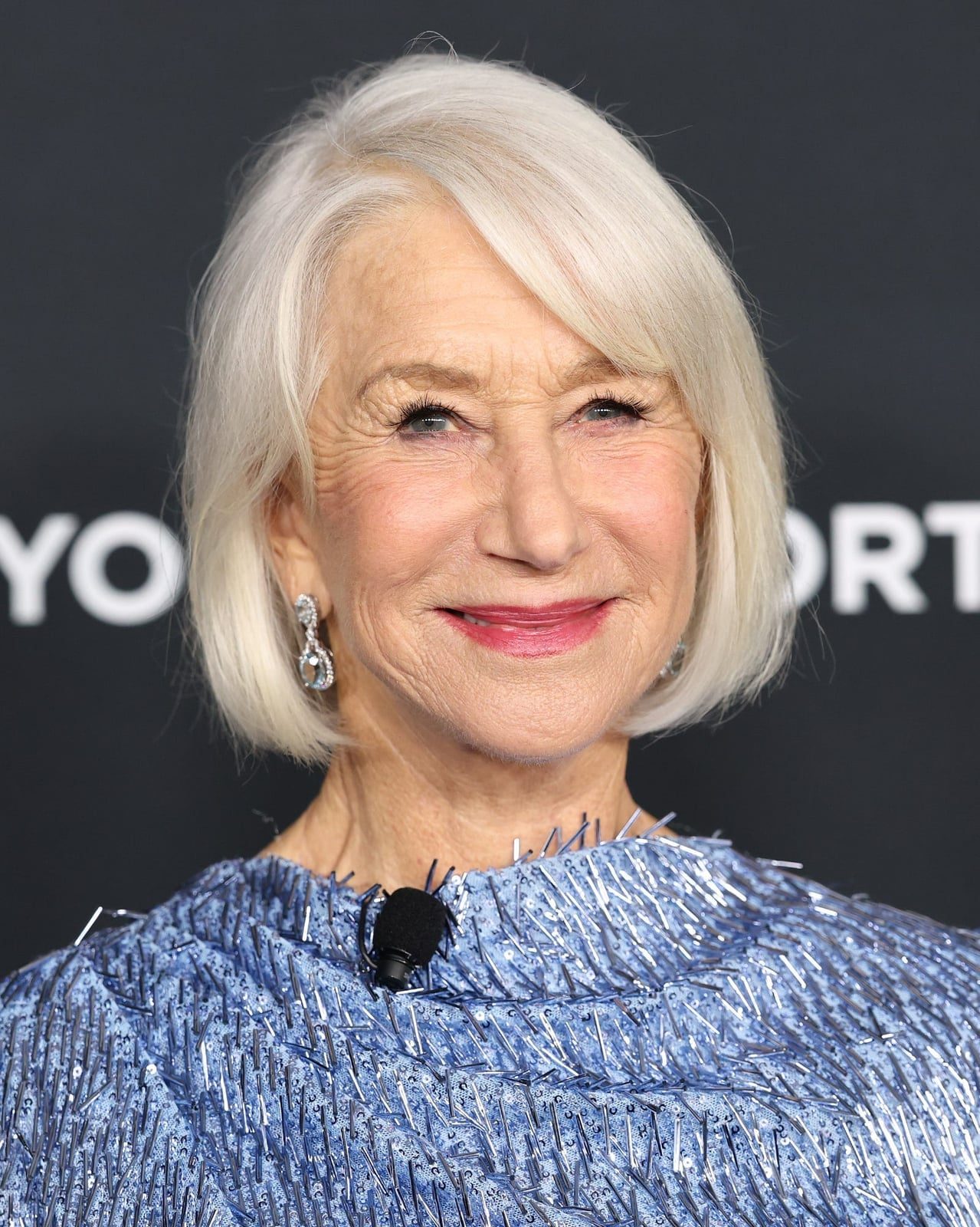 Sleek Light Blonde Chin Length Bob — Simple Haircuts for Older Women