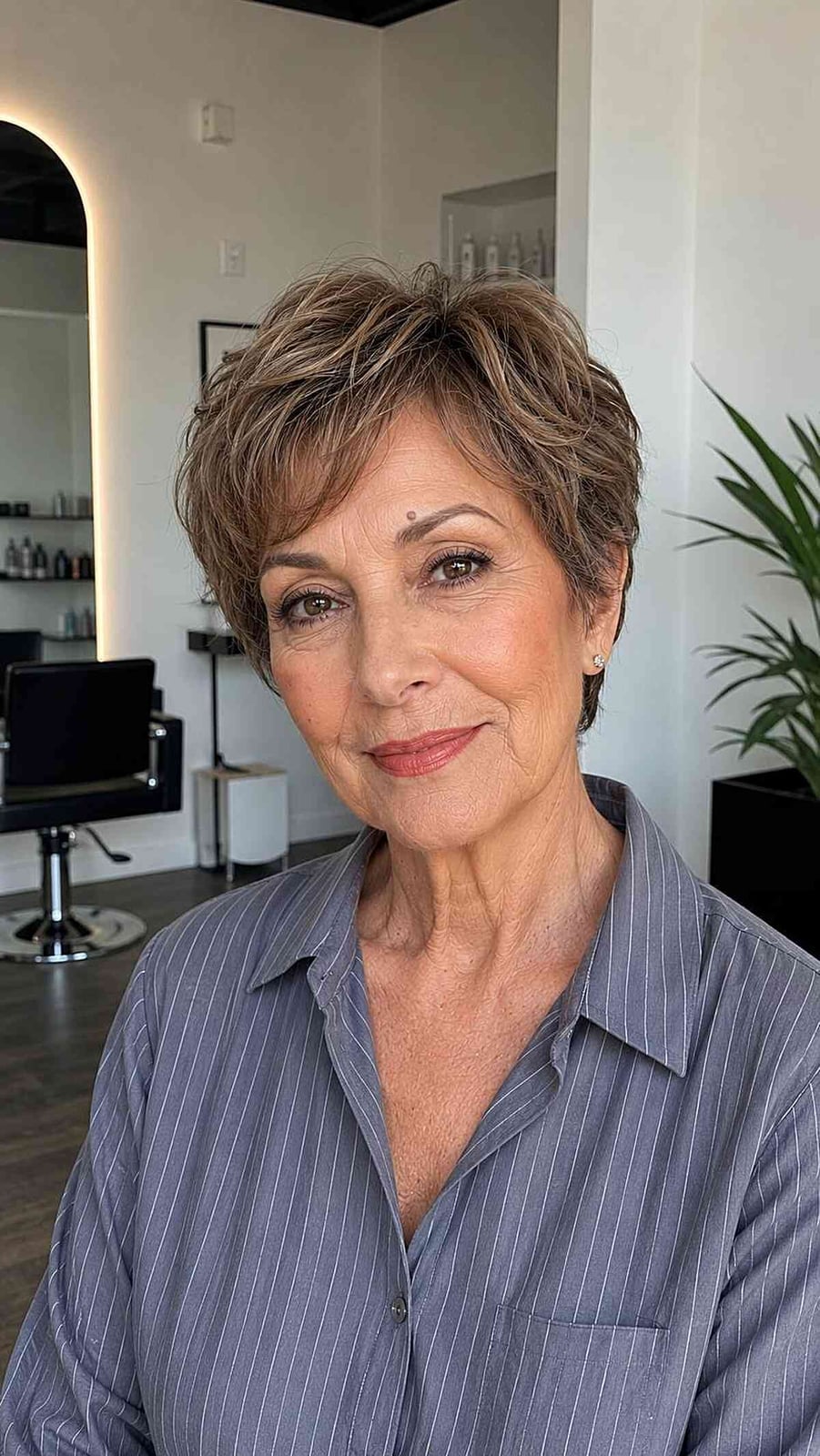 Voluminous Pixie With Short Bangs — Simple Haircuts for Thin Hair