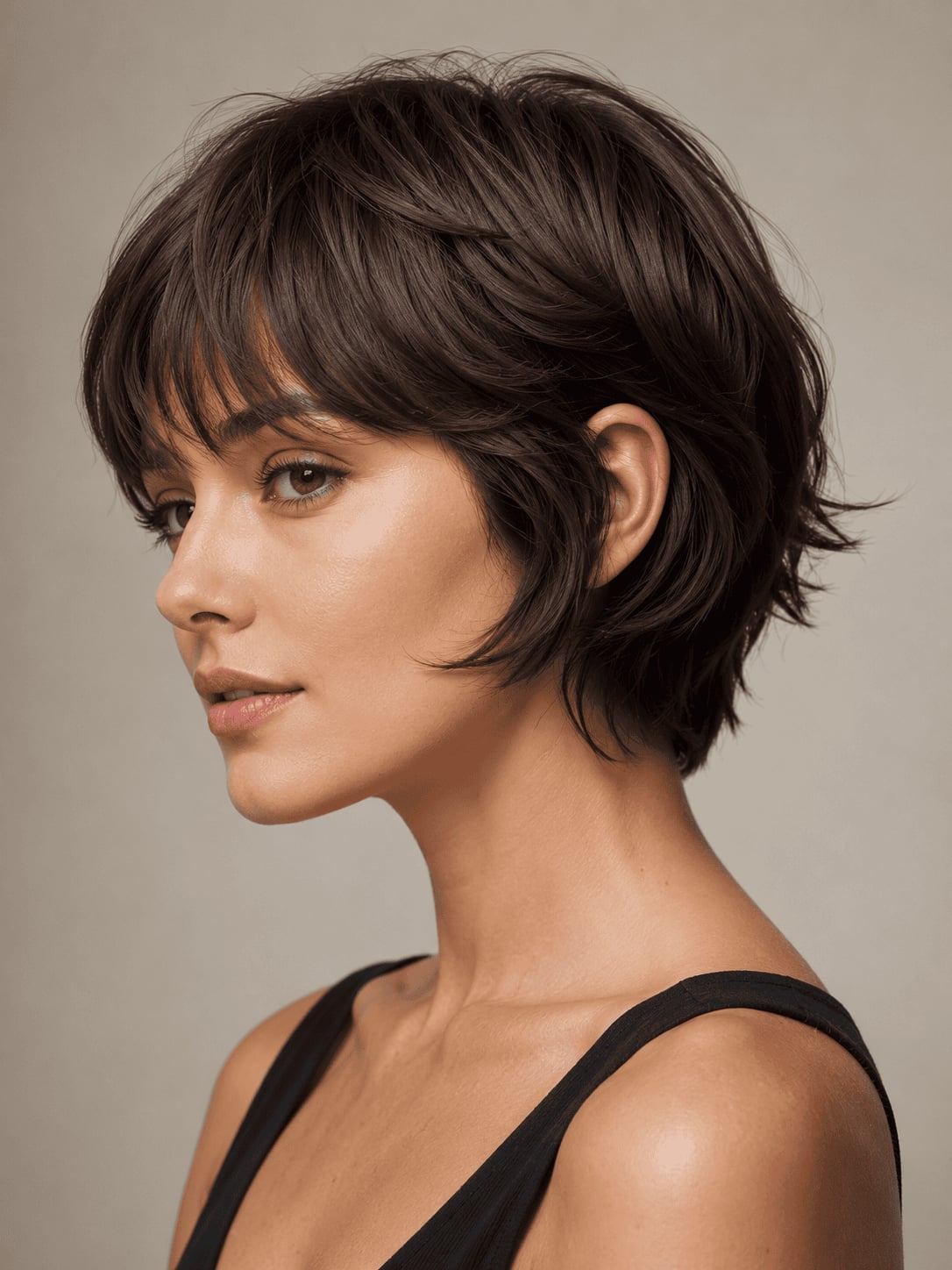 Short Shag With Choppy Layers — Simple Haircuts Tutorial