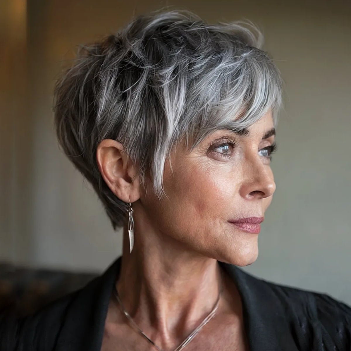 Short Layered Pixie With Side-Swept Bangs — Simple Haircuts Tutorial