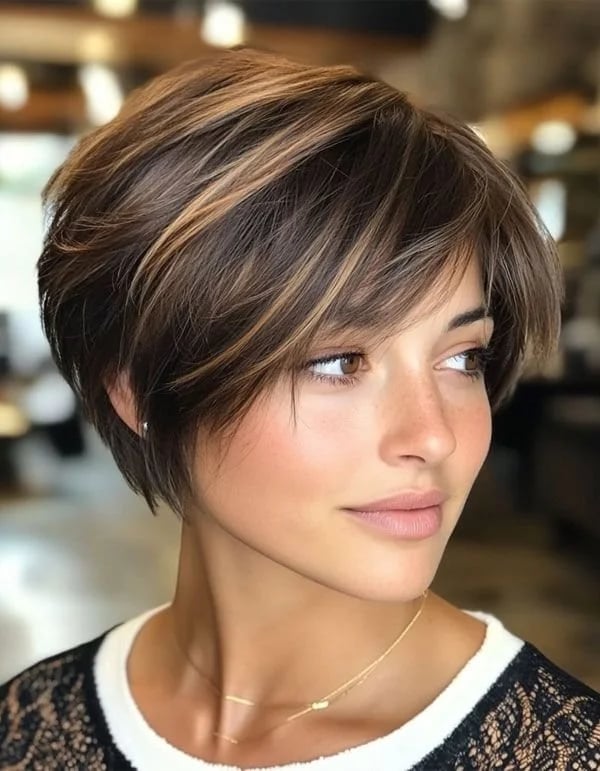 Short Pixie With Face-Framing Bangs — Simple Haircuts Tutorial