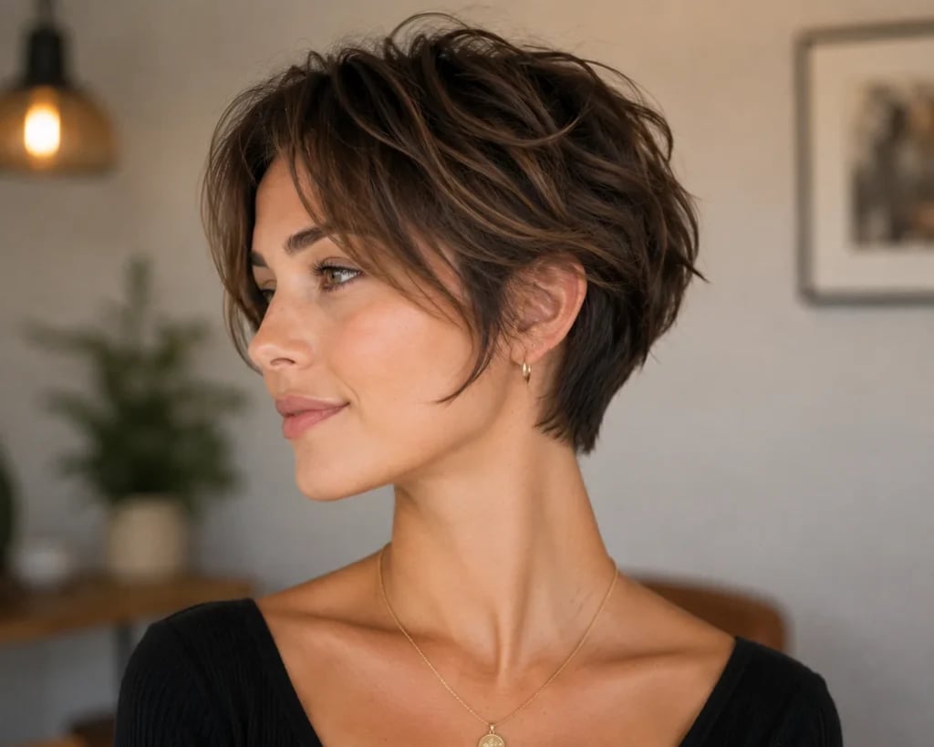 Textured Pixie With Extended Fringe — Simple Haircuts Tutorial