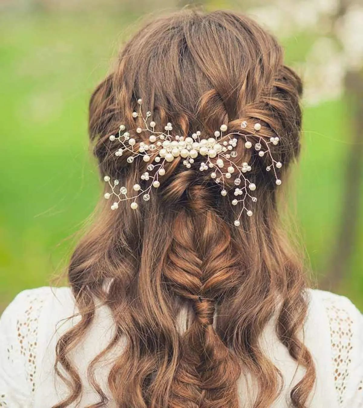 Dark Brown Braid Into Loose Waves Dark Brown Braid Into Loose Waves — Simple Hairstyles for Wedding