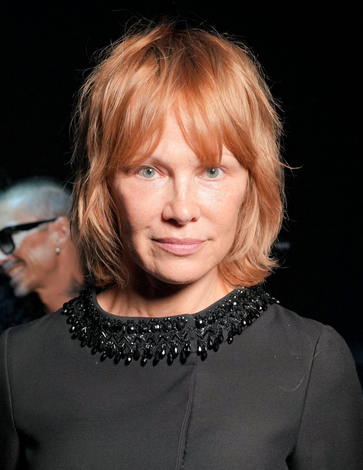 Shoulder Length Strawberry Blonde Shag — Simple Hairstyles for Women over 60