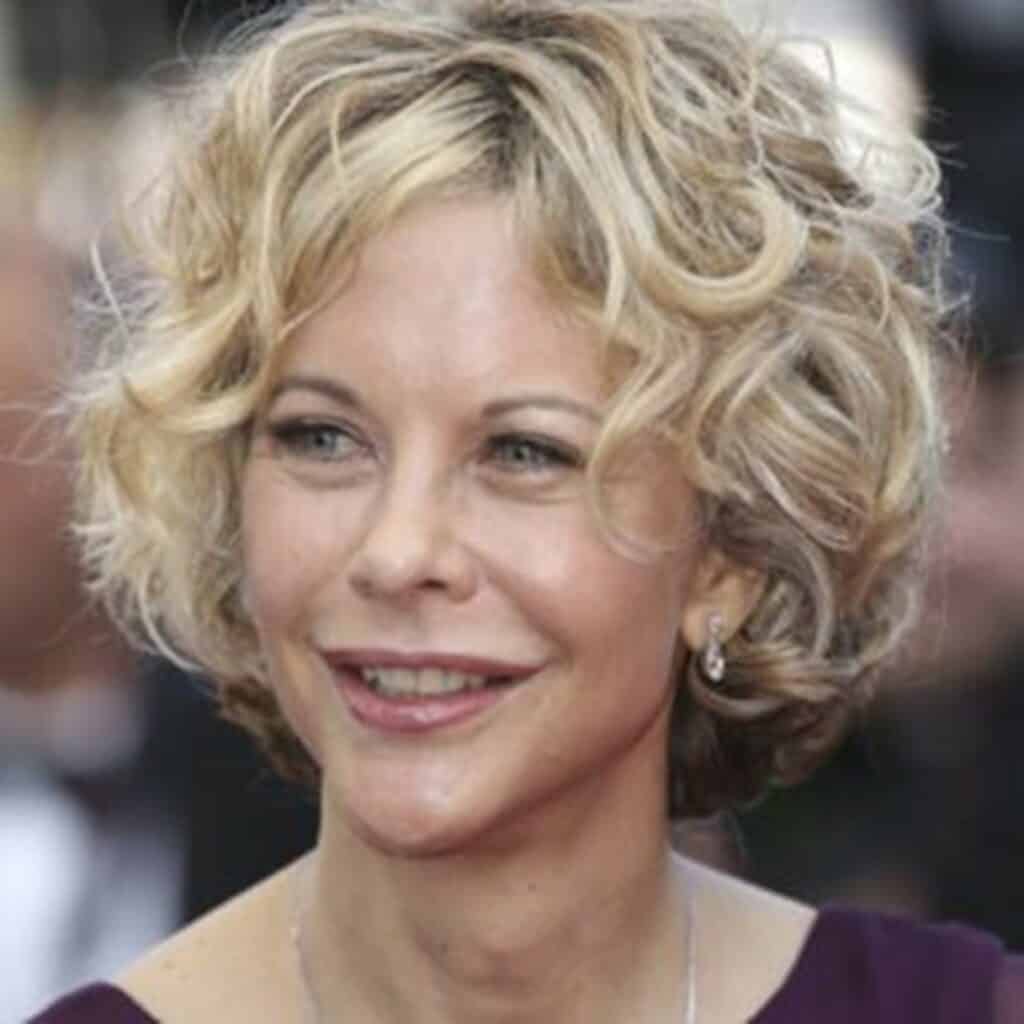 Chin Length Bob With Defined Curls — Simple Hairstyles for Women over 60