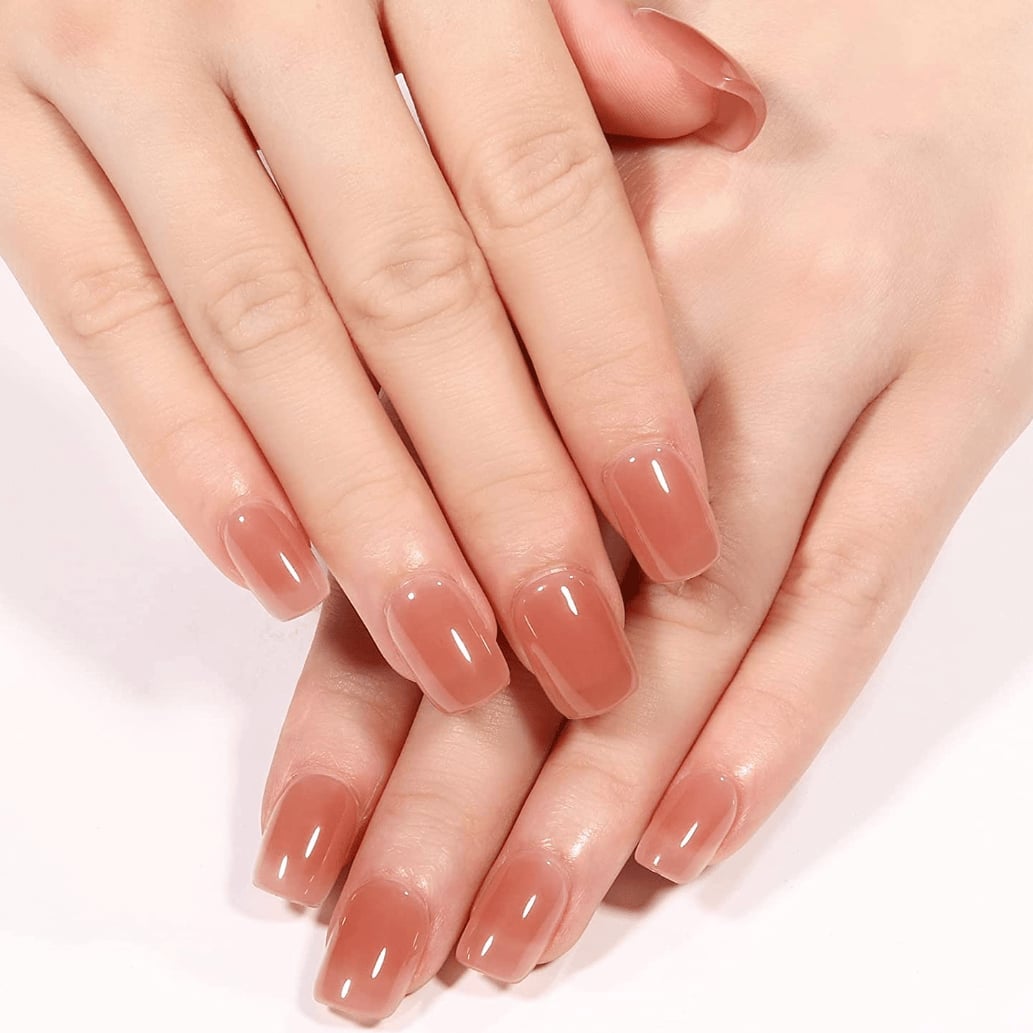 Short Square Sheer Nude Nails Short Square Sheer Nude Nails — Simple Japan Nails