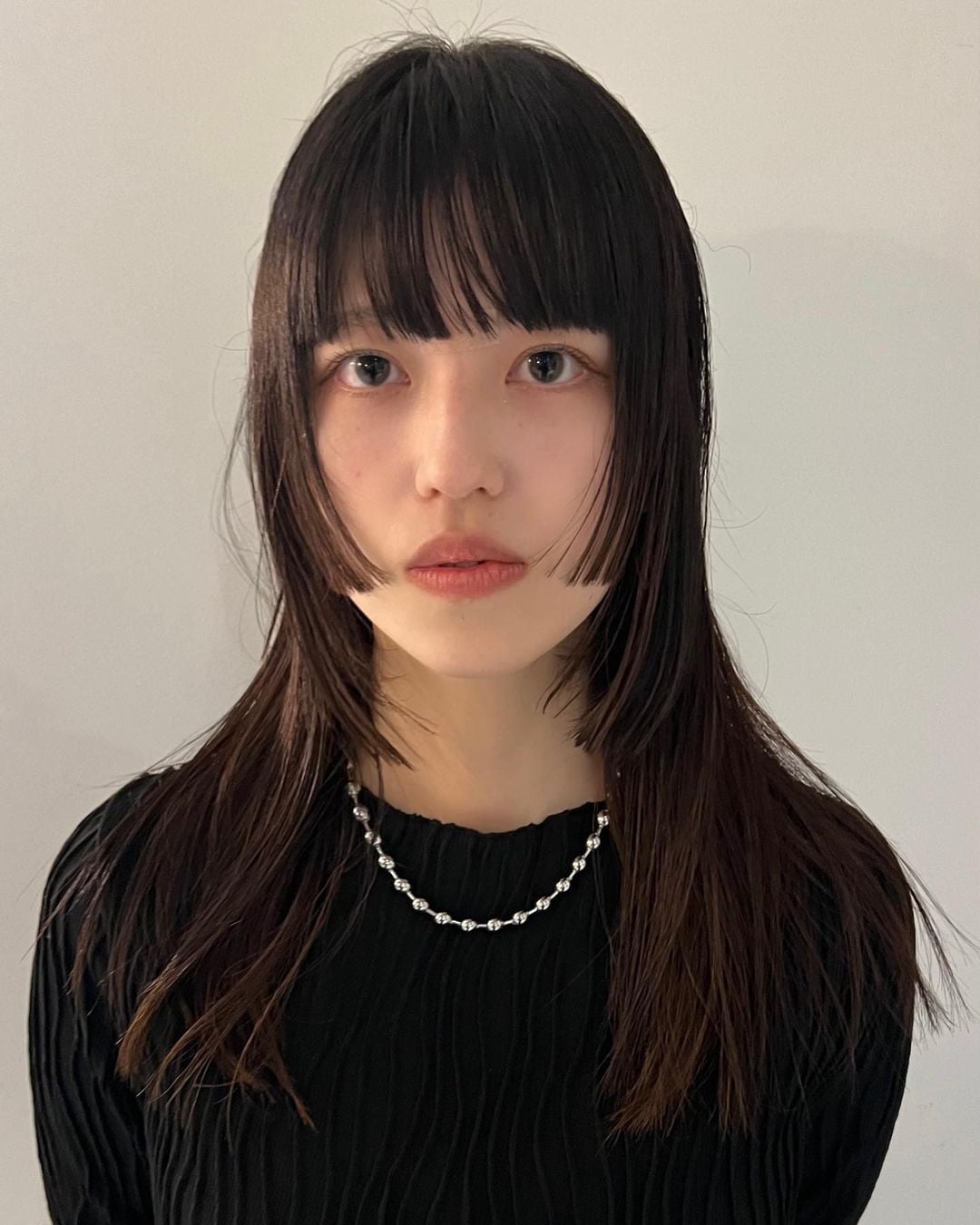 Hime Cut With Blunt Bangs — Simple Japanese Hair
