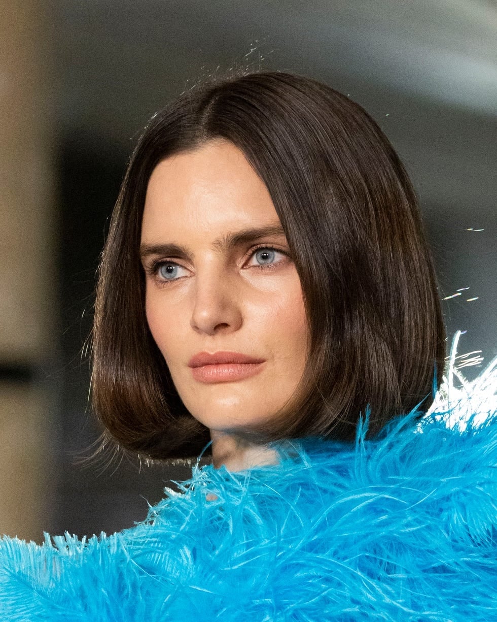 Sharp Chin Length Bob No Bangs — Simple Japanese Hair