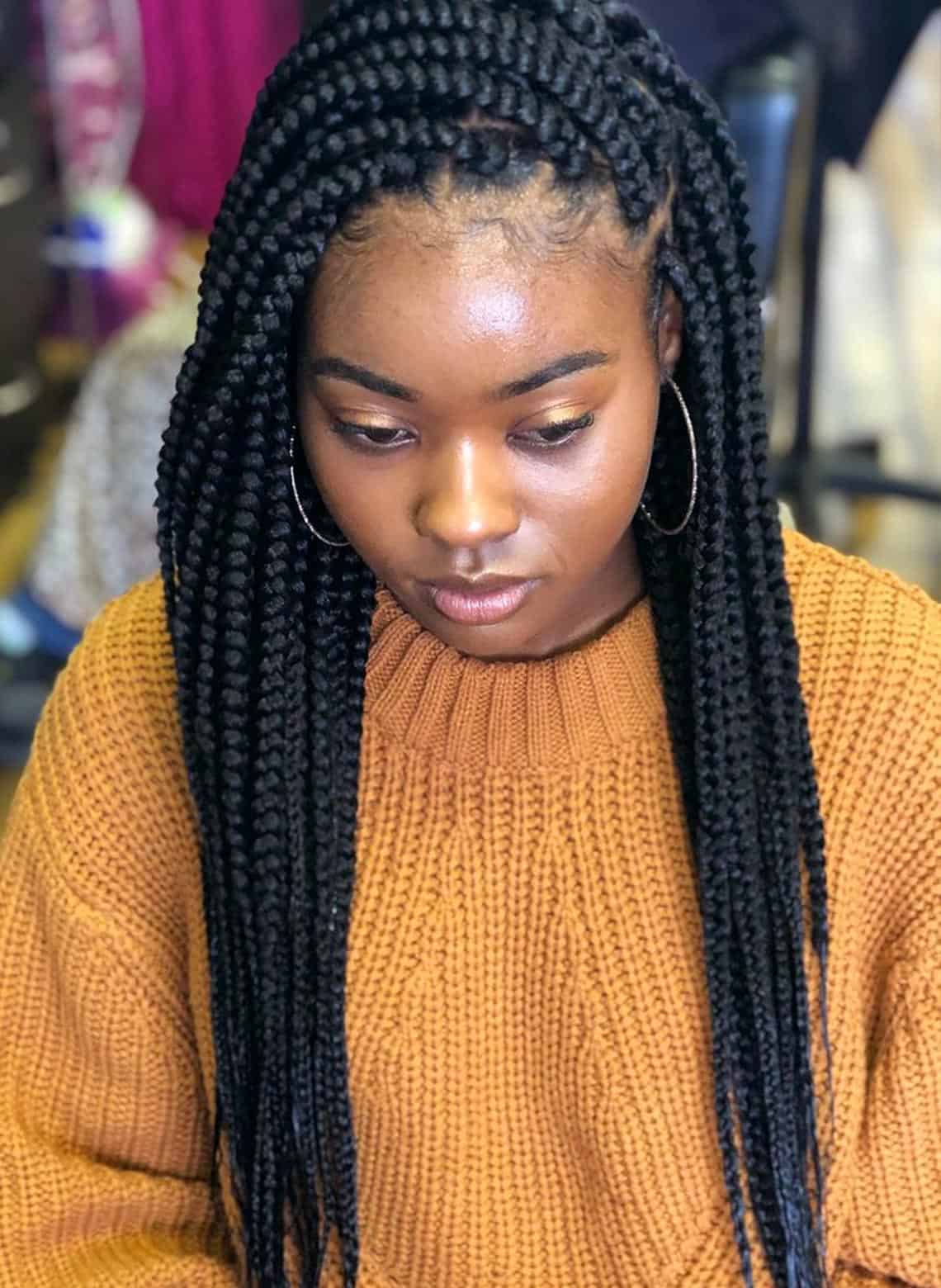 Full Defined Black Box Braids — Simple Large Braids