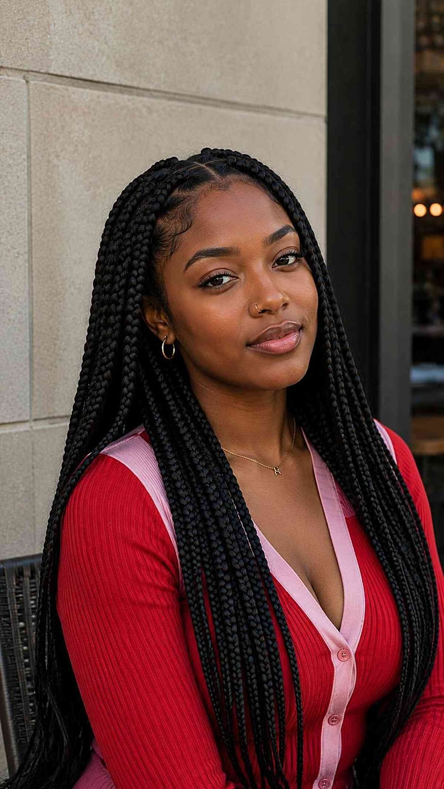 Uniform Thick Black Box Braids — Simple Large Braids