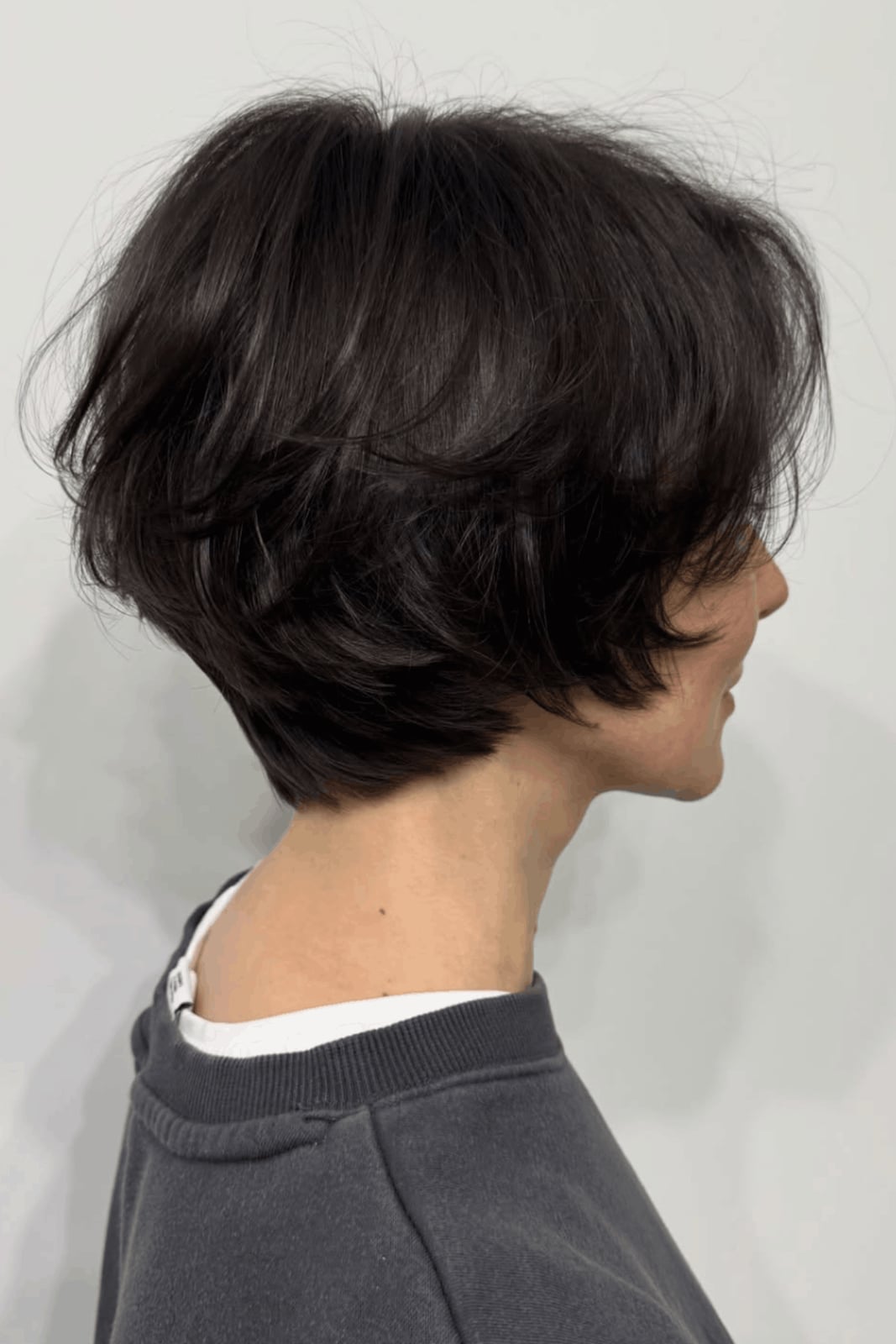 Ear Length Bob Stacked Layers — Simple Layer Bob