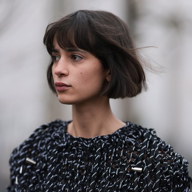 Chin Length Classic Bob With Blunt Cut Chin Length Classic Bob With Blunt Cut — Simple Layered Bob Hairstyles