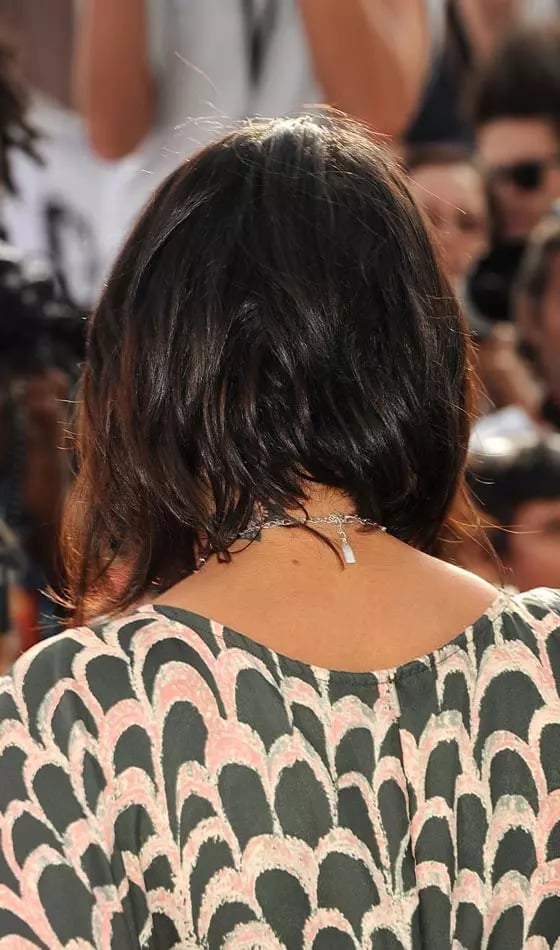 Collarbone Bob Back View, Dark Brown Collarbone Bob Back View, Dark Brown — Simple Layered Bob Hairstyles