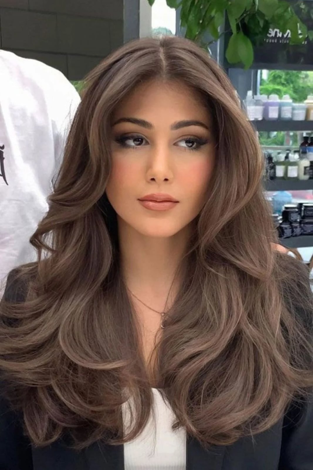 Dark Brown With Face-Framing Layers — Simple Layered Haircuts for Long Hair
