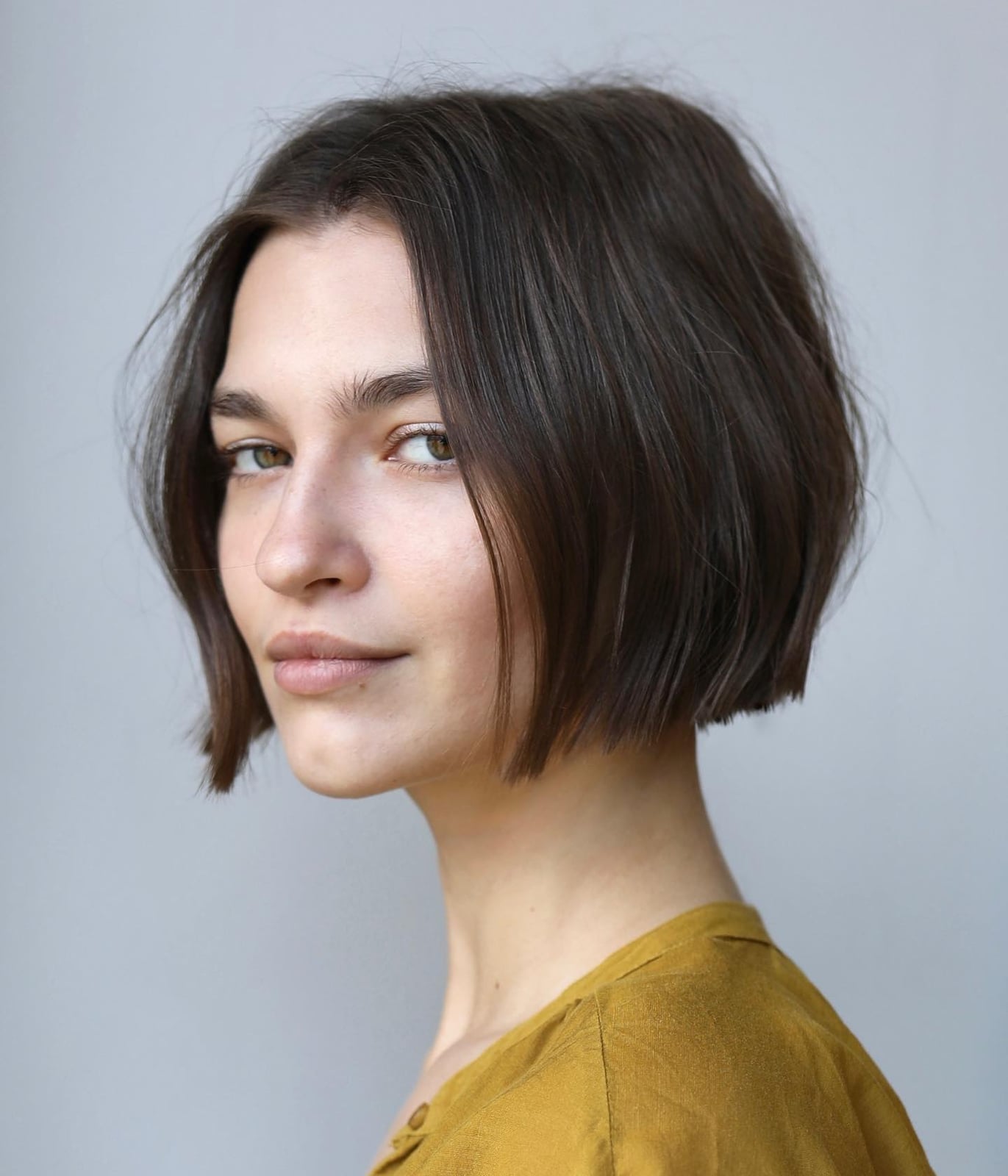Chin Length Bob With Balayage — Simple Lengths Bob