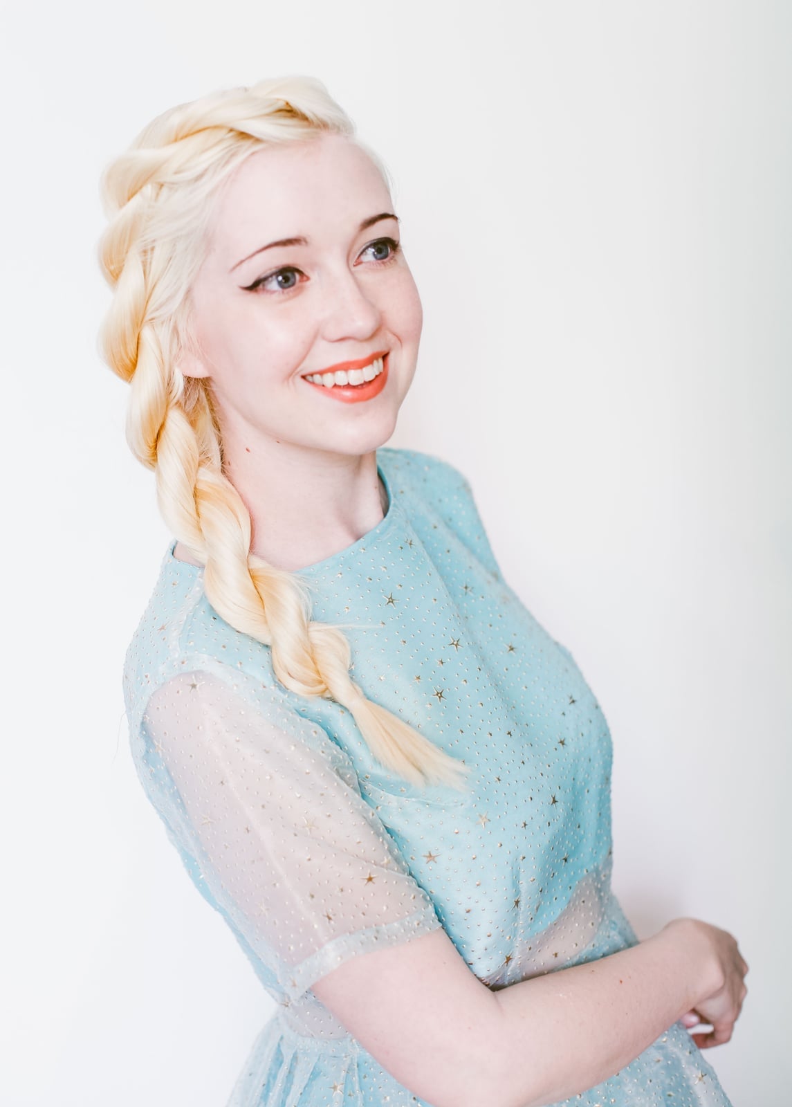 Thick Braid Mid-Back Length — Simple Messy Braids