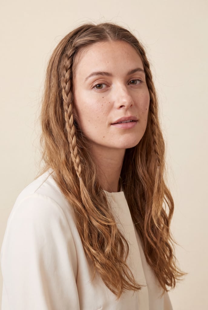 Braid With Decorative Clips Blonde Balayage — Simple Messy Braids