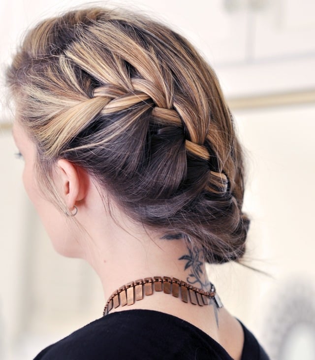 Party Perfect Braided Hairstyles — Simple Messy Braids