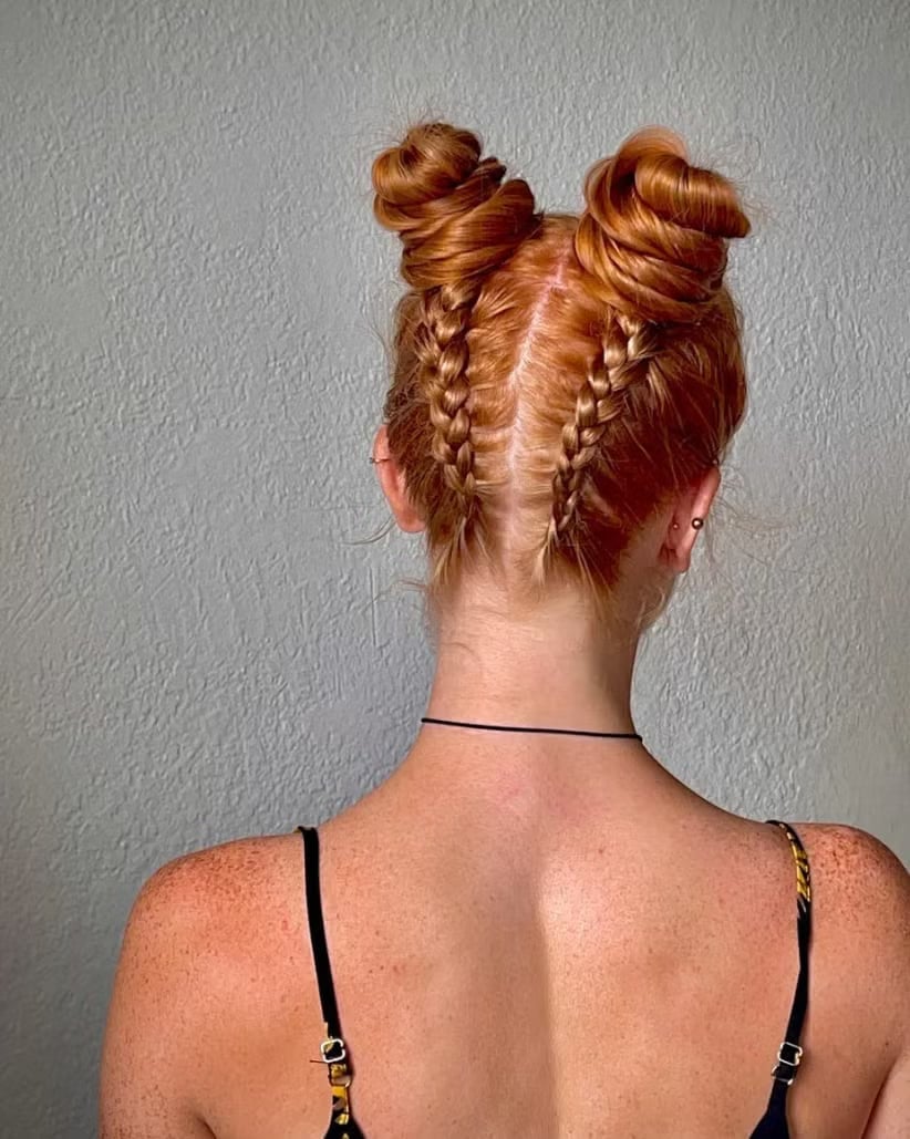 Braided Summer Hairstyles — Simple Messy Braids