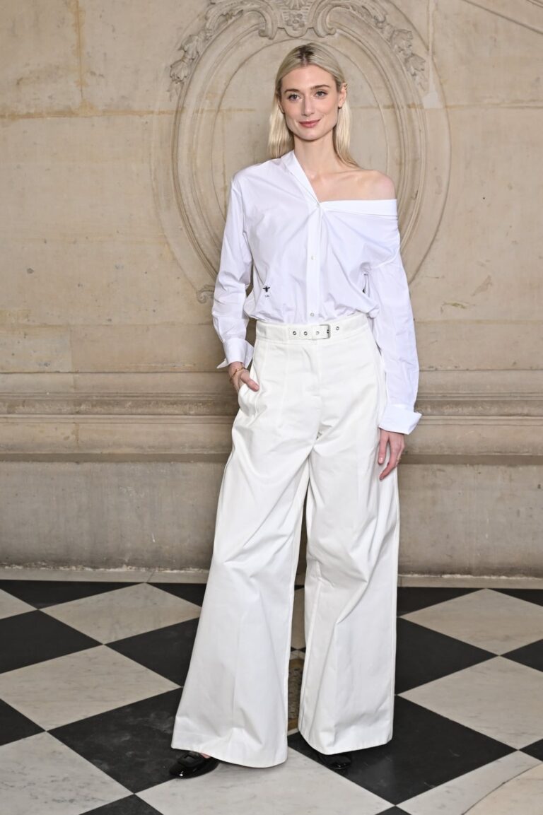 34 Simple Palazzo Pants Outfits 2027 with White Linen Stripes