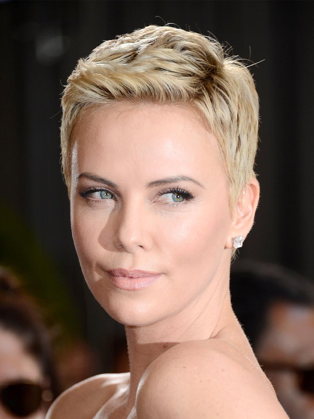Textured Light Blonde Pixie Cut — Simple Pixie Bob Haircut