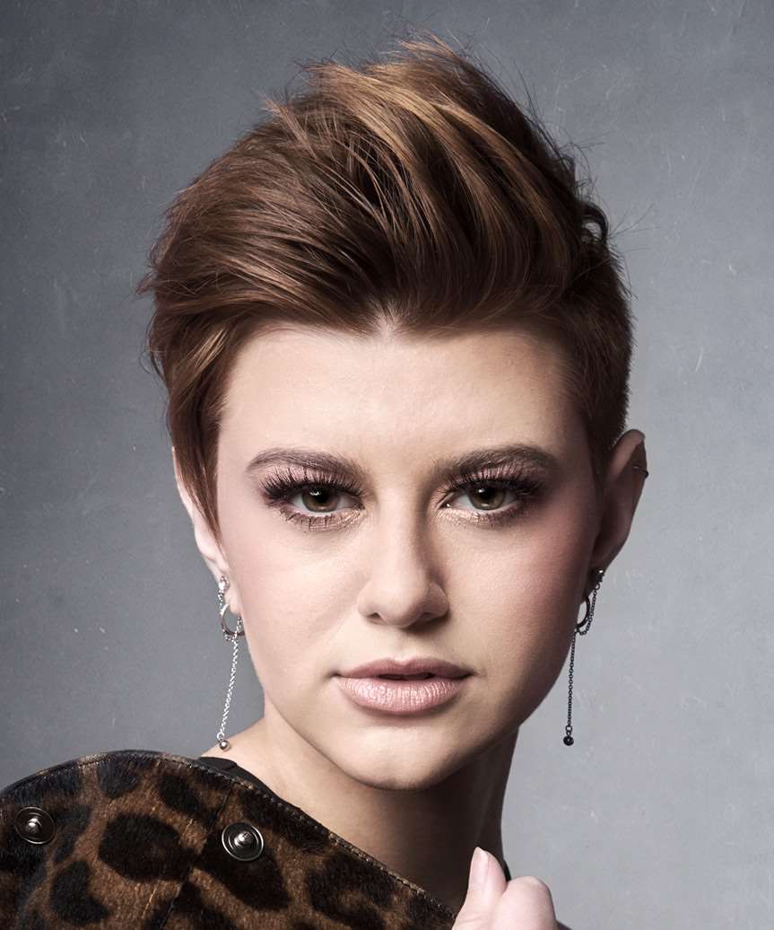 Edgy Pixie With Shaved Sides And Spiky Top — Simple Pixie Hairstyles