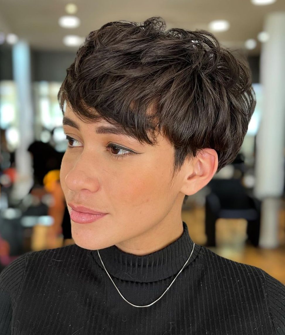 Honey Blonde Pixie With Wispy Balayage — Simple Pixie Hairstyles
