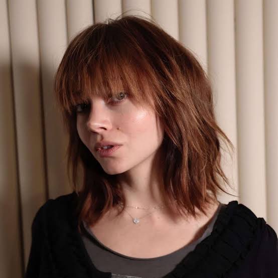 Shoulder Length Shag Red-Brown With Red Highlights — Simple Red Highlights