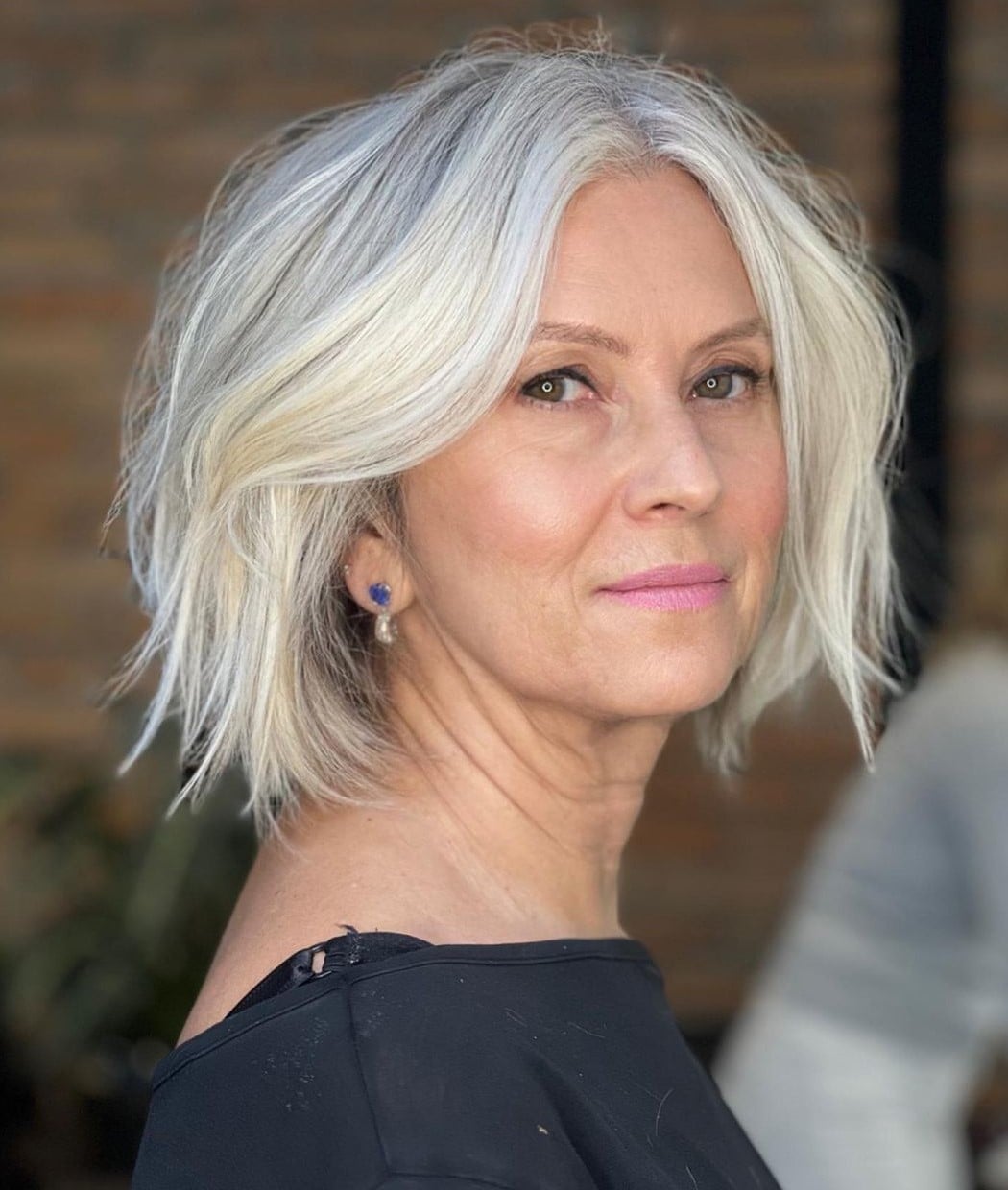 Textured Tousled Blonde Pixie With Side Part — Simple Thinning Hairstyles
