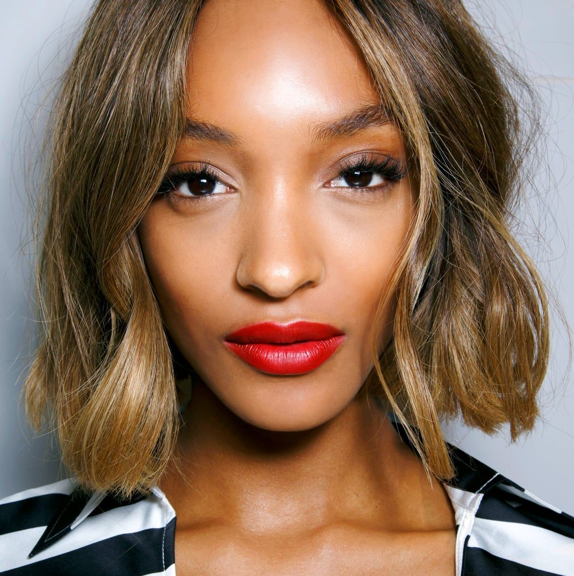 Chin-Length Dark Blonde Bob Chin-Length Dark Blonde Bob — Simple Waves Hair