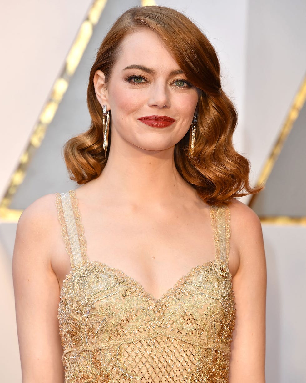 Collarbone Copper Red Hollywood Waves Collarbone Copper Red Hollywood Waves — Simple Waves Hair