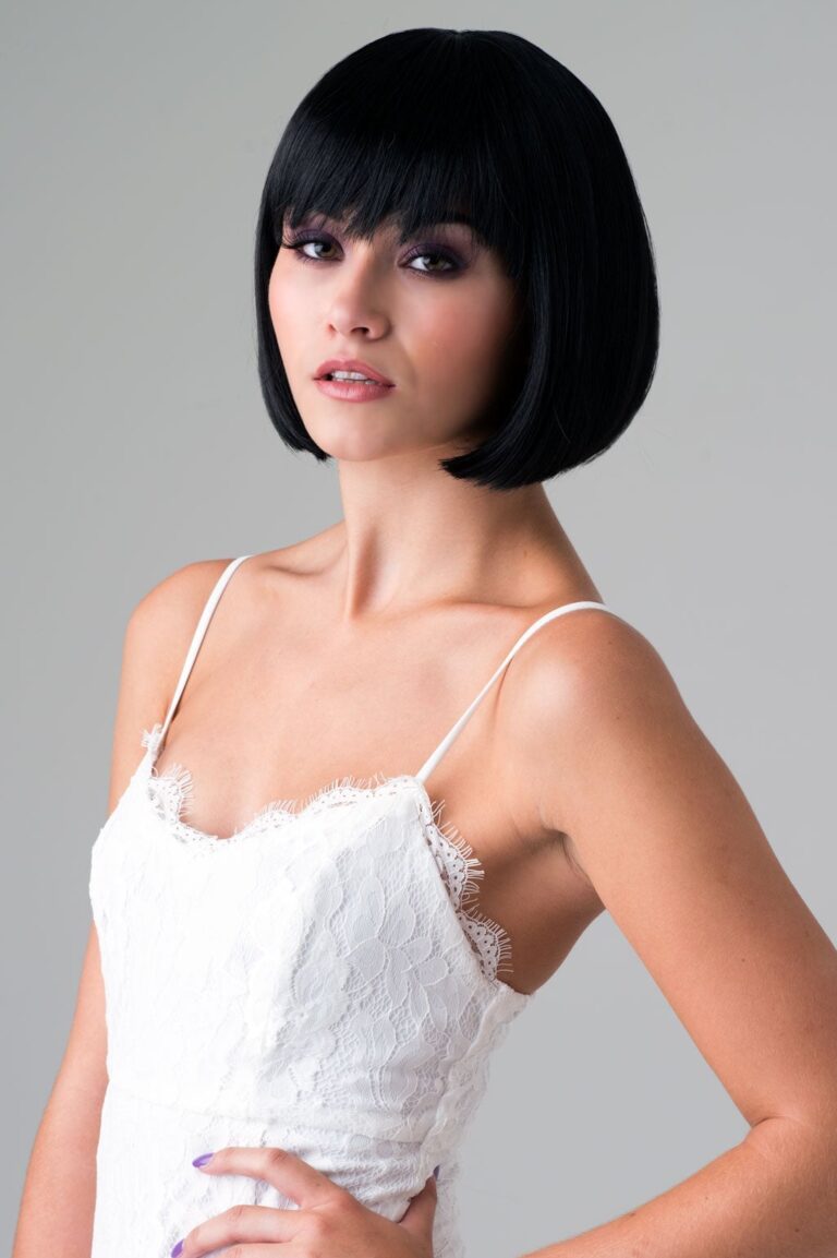 27 Simple Wigs Human Hair 2027 with Blunt Bangs