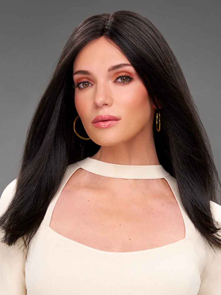 Dark Brown Collarbone Cut With Face-Framing Layers Dark Brown Collarbone Cut With Face-Framing Layers — Simple Wigs Human Hair