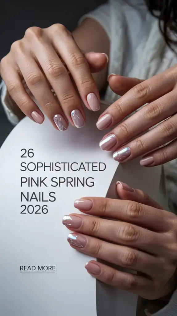 Sophisticated Pink Spring Nails 2026: Elegant, Modern & Fresh Ideas to Try Now