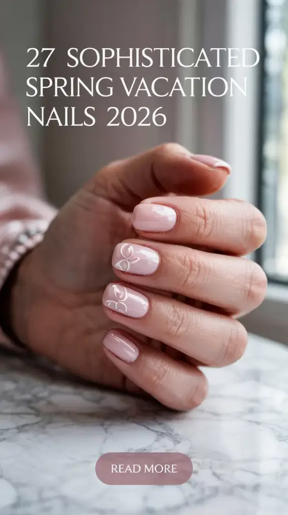 Sophisticated Spring Vacation Nails 2026: Elegant Ideas for Your Next Getaway