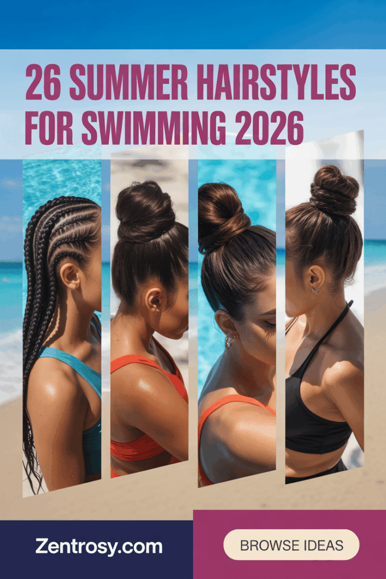 Summer Hairstyles for Swimming 2026: Easy, Cute & Pool-Ready Looks