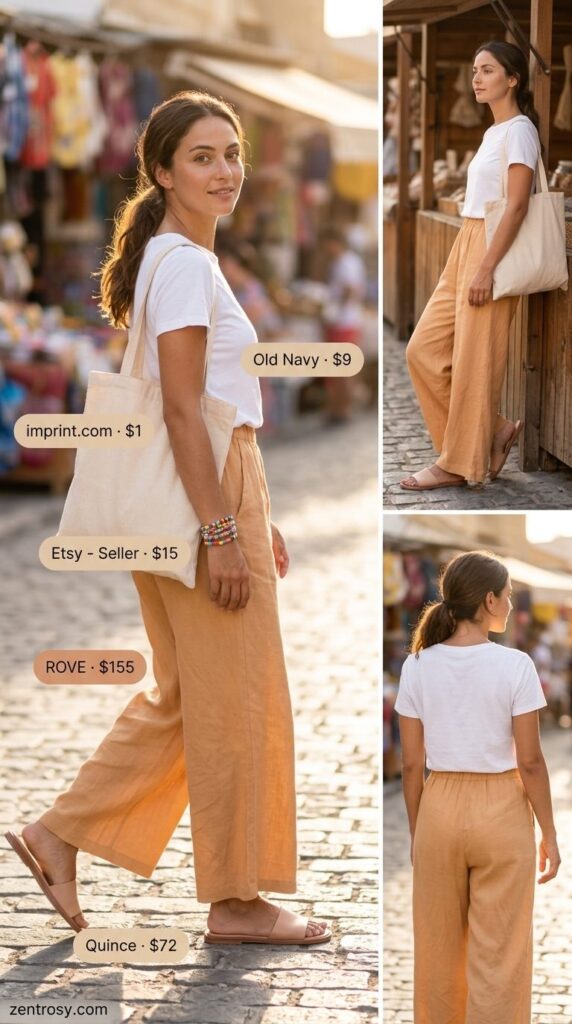 25 Chic Summer Linen Wide Leg Pants Outfits for Women 2026: Effortless Style Guide