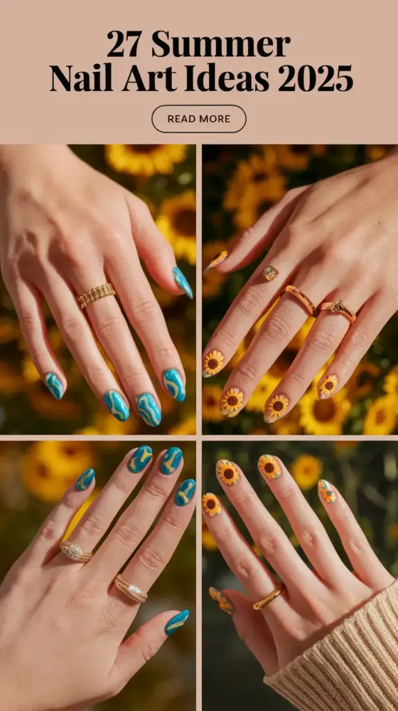 Summer Nail Art Ideas 2025: Trendy, Easy & Beautiful Designs to Try This Season