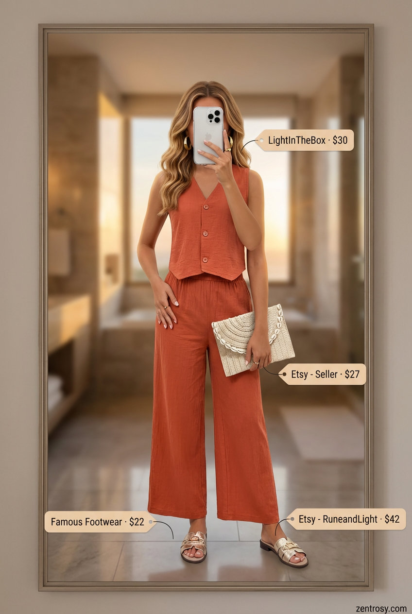 Golden Hour Glamour: Effortless Evening Chic