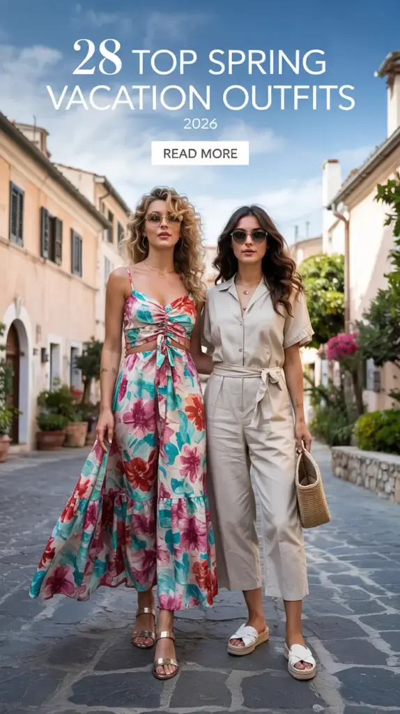 Top Spring Vacation Outfits 2026: Fresh, Stylish & Easy Looks for Your Next Getaway