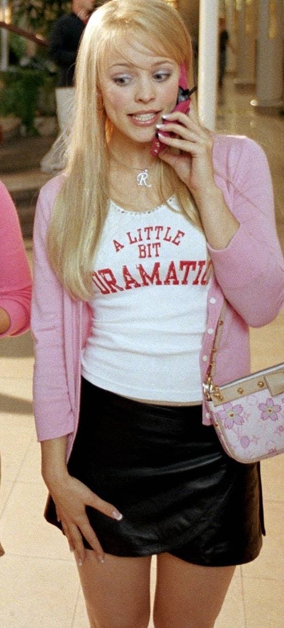 Graphic Tank Top with Mini Skirt and Cardigan — Trendy 2000s Outfits Party